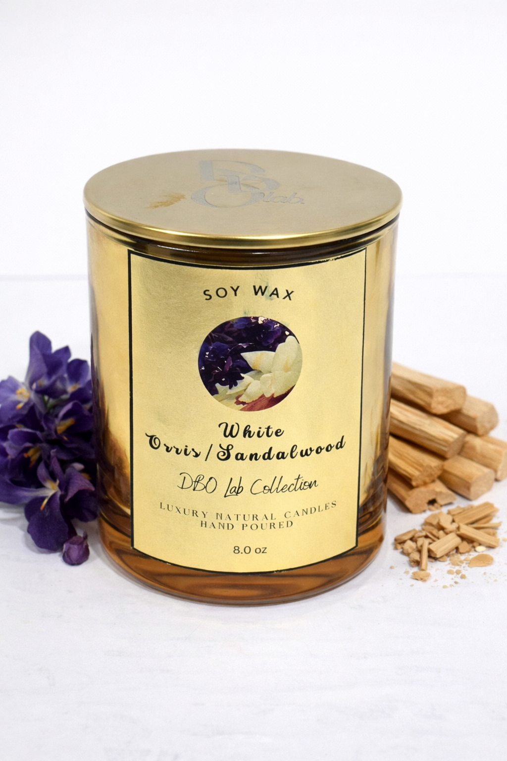 White Orris & Sandalwood Candle